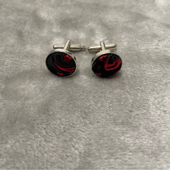 NWT Barry Wang Chic Red and Black Paisley Vest Size 3XL - Picture 12 of 13